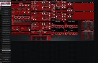 Click to display the Waldorf Q+ Phoenix Sound Sgl 3 Editor