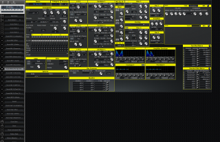 Click to display the Waldorf Q Phoenix Sound Mlt 9 Editor