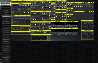 Click to display the Waldorf Q Rack Sound Mlt 1 Editor