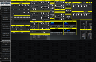 Click to display the Waldorf Q Rack Sound Mlt 15 Editor