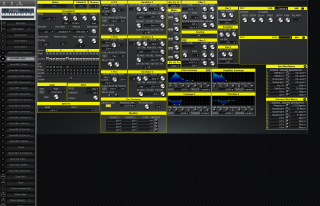 Click to display the Waldorf Q Rack Sound Mlt 2 Editor