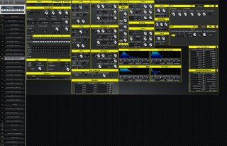 Click to display the Waldorf Q Rack Sound Mlt 6 Editor