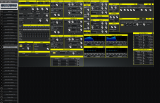 Click to display the Waldorf Q Rack Sound Mlt 8 Editor