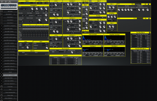 Click to display the Waldorf Q Rack Sound Sgl 1 Editor