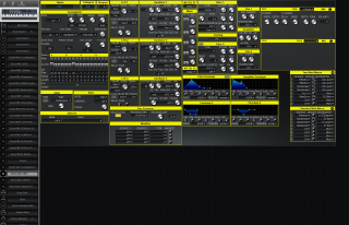 Click to display the Waldorf Q Rack Sound Sgl 2 Editor