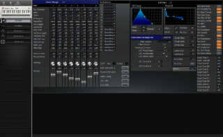 Click to display the Yamaha CBX-K1XG XG Multi Editor