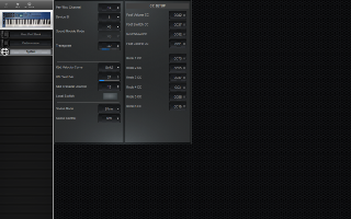 Click to display the Yamaha CS1x Performance System Editor