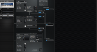 Click to display the Yamaha CS1x XG Effects Editor