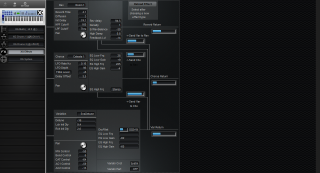 Click to display the Yamaha CS2x XG XG Effects Editor