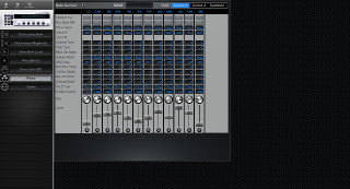 Click to display the Yamaha CS6R Drums Editor