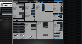 Click to display the Yamaha CS6x Voice - Common Mode Editor