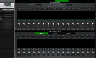 Click to display the Yamaha DX200 Voice - Additional Parameters Editor