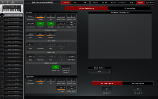 Click to display the Yamaha MODX 8 Performance - Common Super Knob Editor