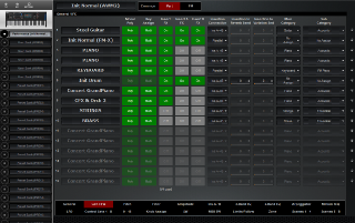 Click to display the Yamaha MODX 8 Performance - Part IFX Editor