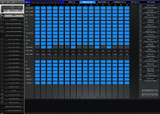 Click to display the Yamaha MOXF 6 Multi - Mixer (2) Editor