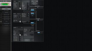 Click to display the Yamaha MU100 XG Effects Editor