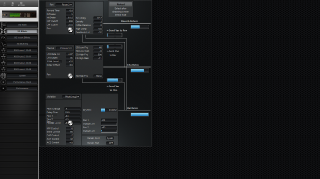 Click to display the Yamaha MU100R XG Effects Editor