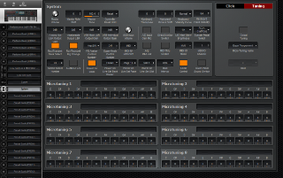 Click to display the Yamaha Montage 8 System Editor