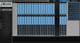 Click to display the Yamaha Motif 6 Song Mix - Mixer 2 Mode Editor