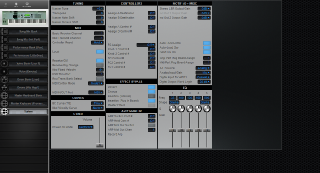 Click to display the Yamaha Motif 7 System Editor