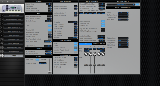 Click to display the Yamaha Motif ES6 System Editor