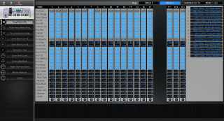Click to display the Yamaha Motif ES7 Song/Pattern Mix - Mixer 2 Mode Editor
