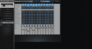 Click to display the Yamaha Motif Rack Drums Editor