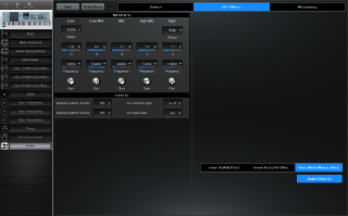Click to display the Yamaha Motif XS 7 System - EQ + Effects Editor