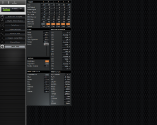 Click to display the Yamaha RM50 System Setup Editor