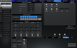 Click to display the Yamaha S70XS Multi - Common/Effects Editor