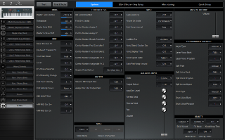 Click to display the Yamaha S70XS System - System Editor