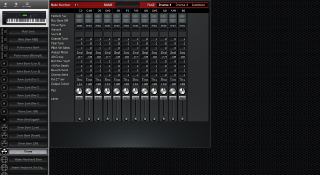 Click to display the Yamaha S90ES Drums Editor