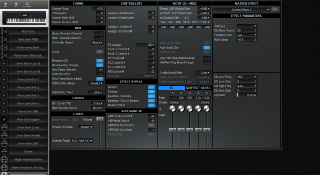 Click to display the Yamaha S90ES System Editor