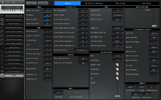 Click to display the Yamaha S90XS System - System Editor