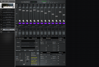Click to display the Yamaha TG77 Drums EBuf Editor