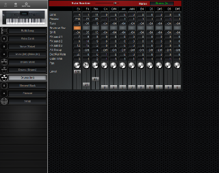 Click to display the Yamaha W5 Drums (Int) Editor
