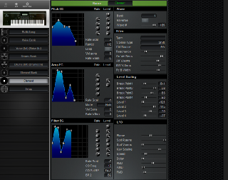 Click to display the Yamaha W7 Element Editor